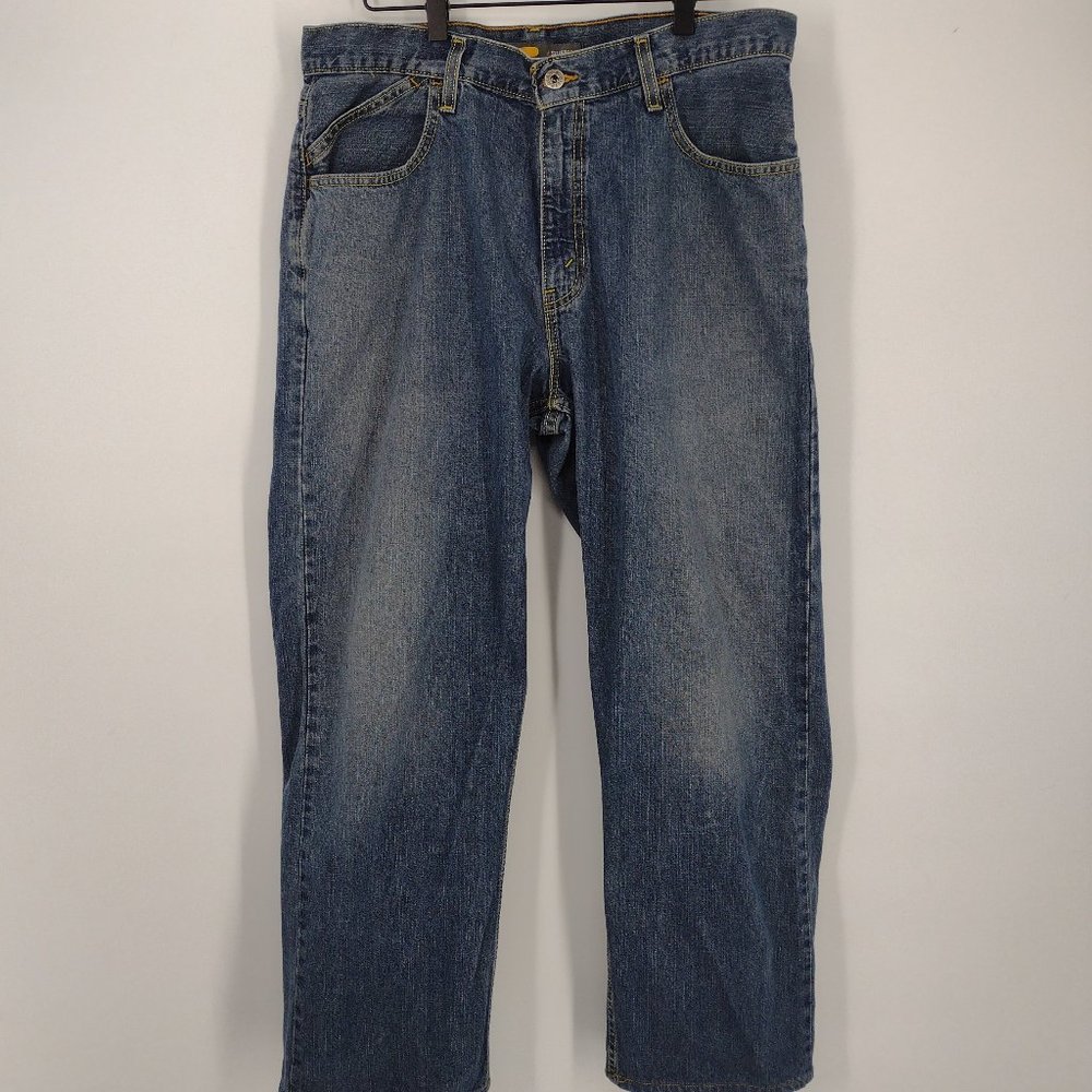 Y2K Vintage Levi's Relaxed Fit Silver Tab Skater Denim Blue Jeans